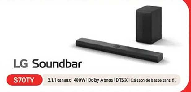 LG Soundbar S70TY