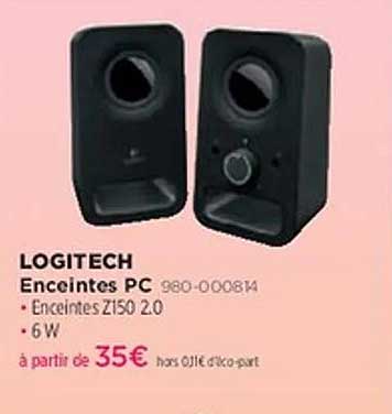 LOGITECH Enceintes PC 980-000814