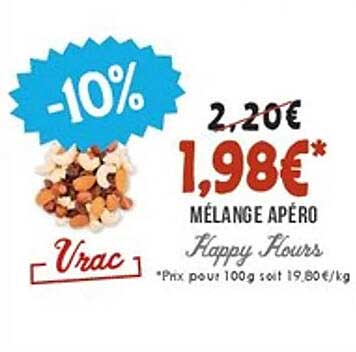 Mélange Apéro Happy Hours