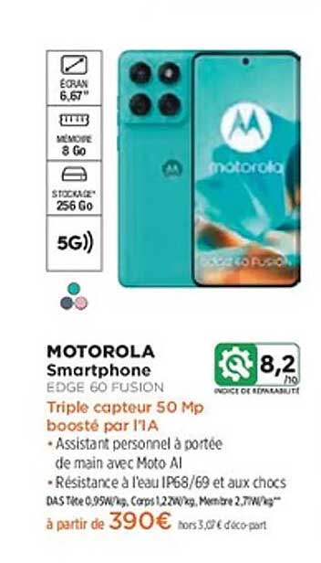 MOTOROLA Smartphone EDGE 60 FUSION
