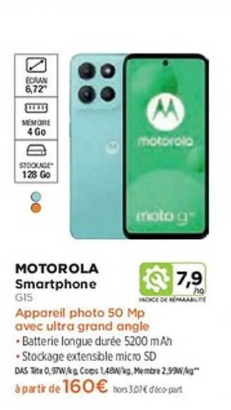 MOTOROLA Smartphone G15