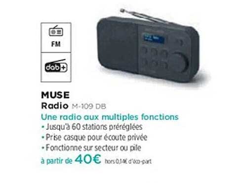 Muse Radio M-109 DB