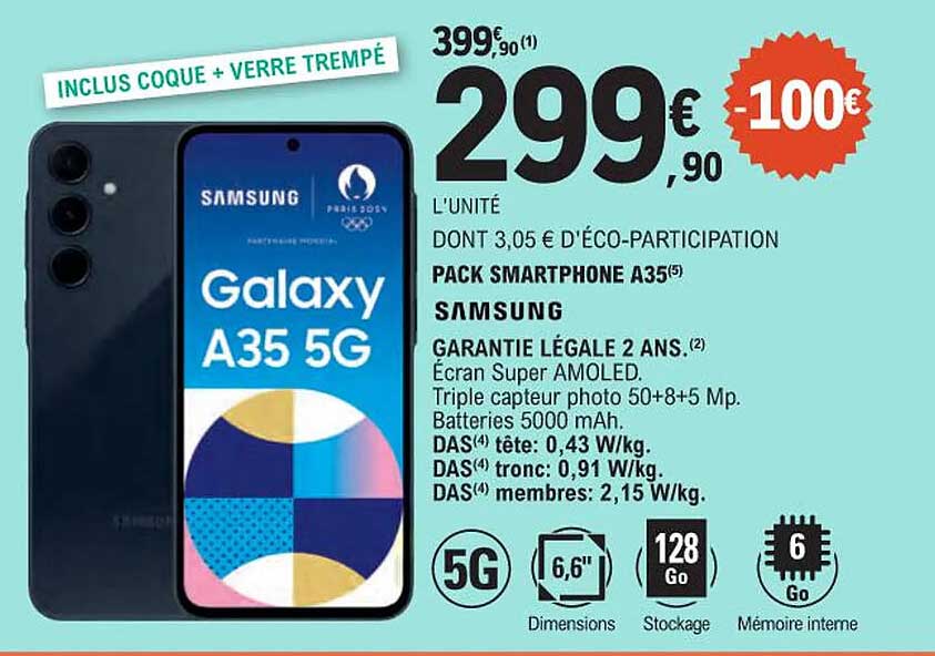 PACK SMARTPHONE A35 5G