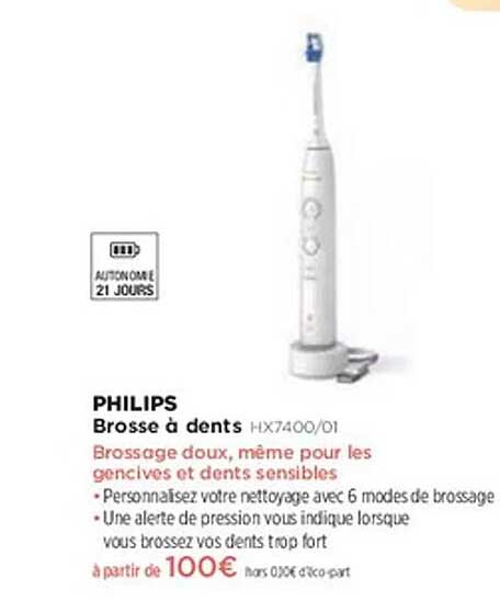 PHILIPS Brosse à dents HX7400/01