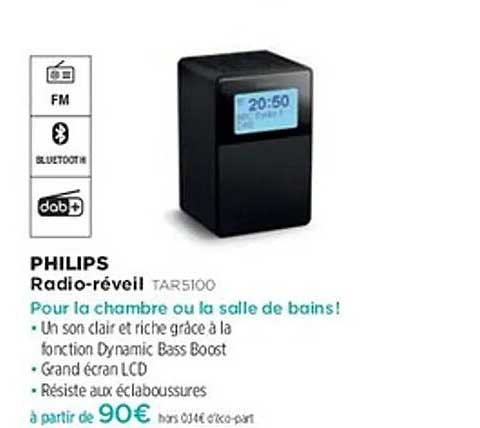 Radio-réveil TAR5100