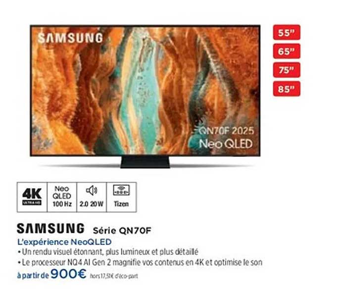 Samsung Série QN70F