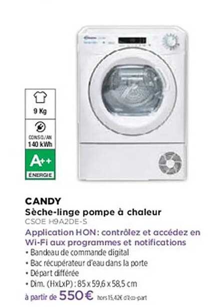 Sèche-linge pompe à chaleur