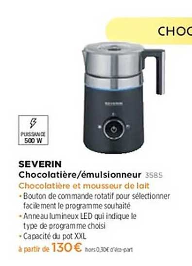 SEVERIN Chocolatière/émulsionneur 358S