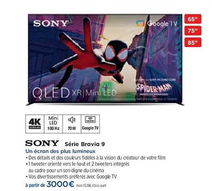 SONY Série Bravia 9