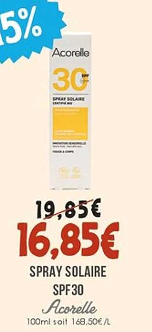 SPRAY SOLAIRE SPF30