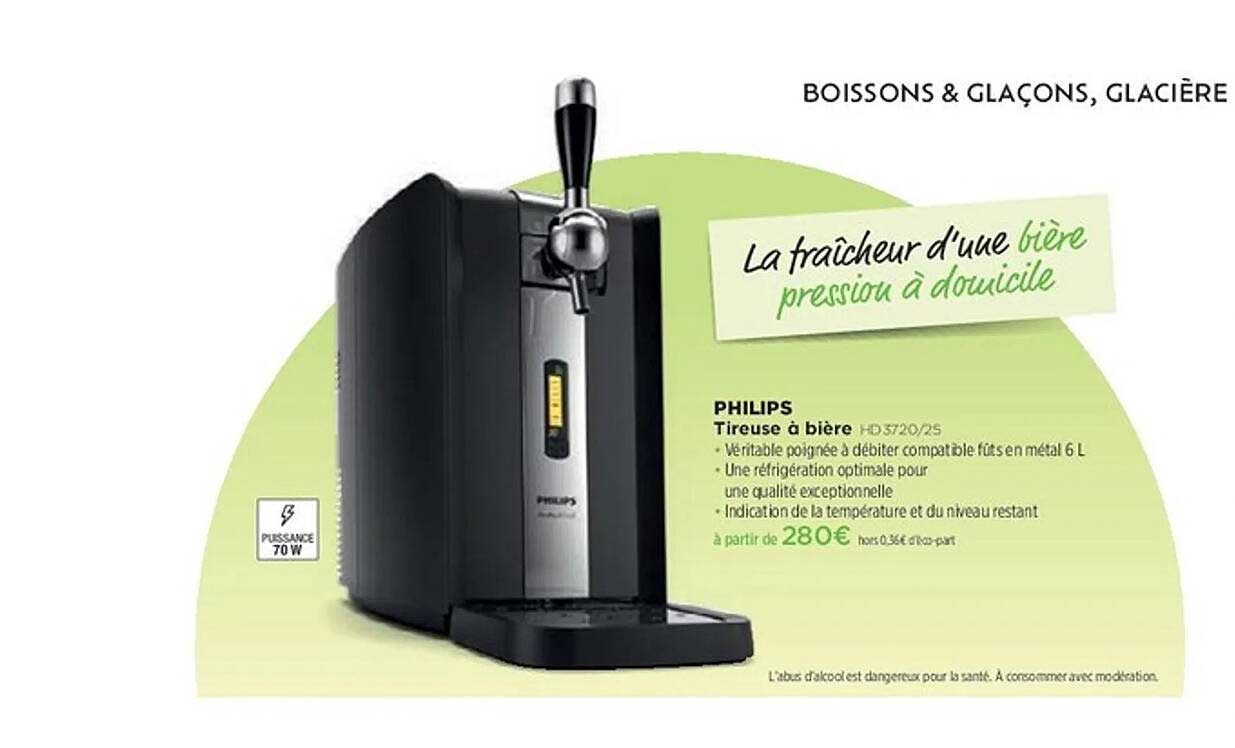 Tireuse à bière Philips HD3720/25