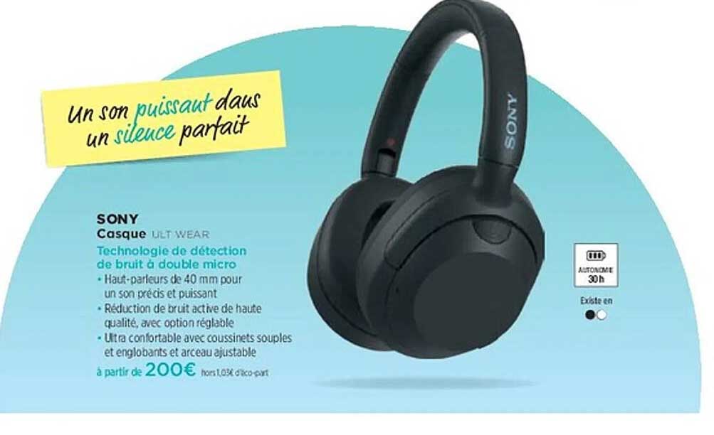 Un son puissant dans un silence parfait
