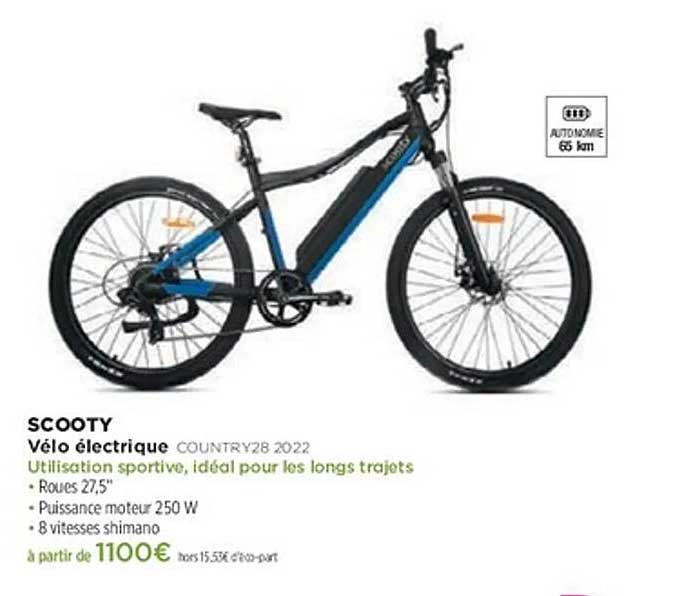 Vélo électrique COUNTRY28 2022