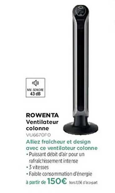 Ventilateur colonne