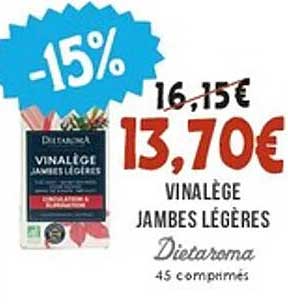 Vinalège Jambes Légères