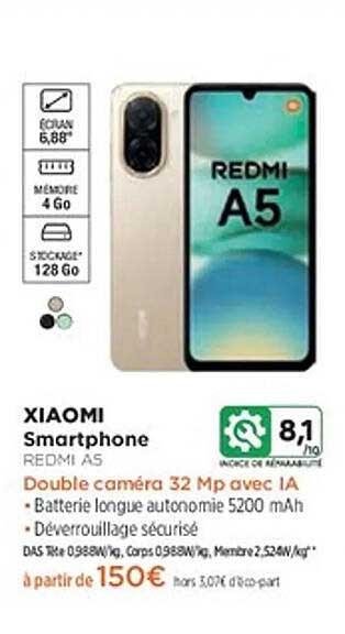 XIAOMI Smartphone REDMI A5