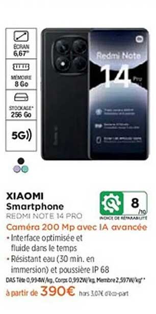 XIAOMI Smartphone REDMI NOTE 14 PRO