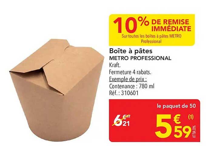 10% DE REMISE IMMÉDIATE