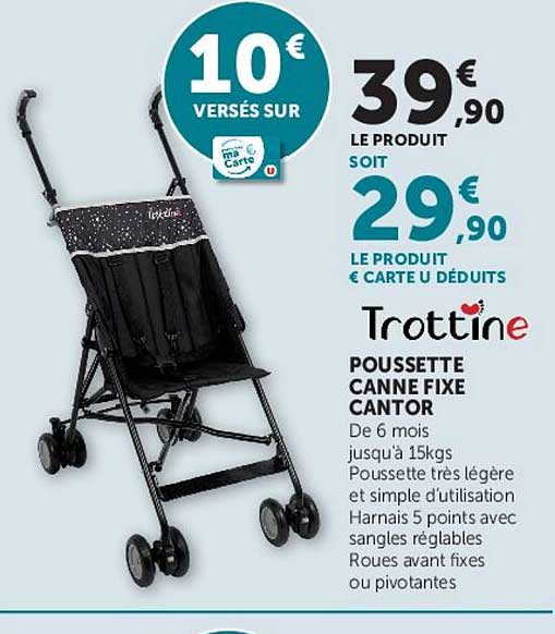 10€ versés sur