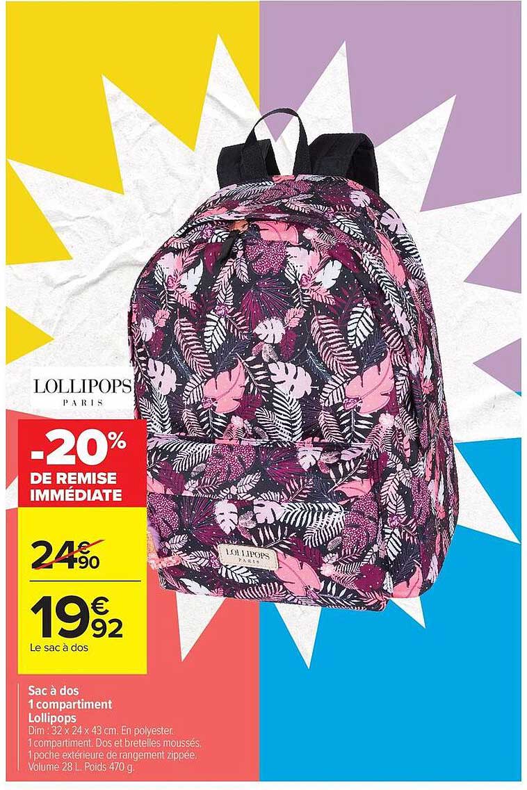 -20% DE REMISE IMMÉDIATE