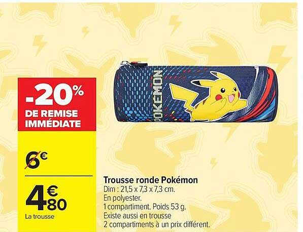 -20% DE REMISE IMMÉDIATE