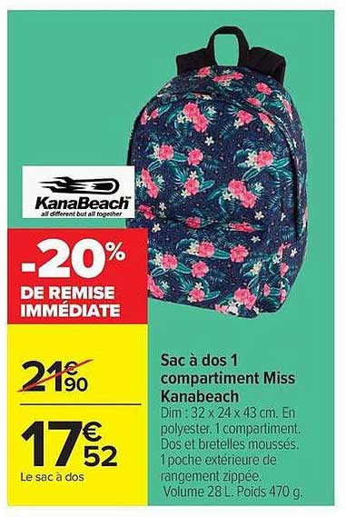 -20% DE REMISE IMMÉDIATE
