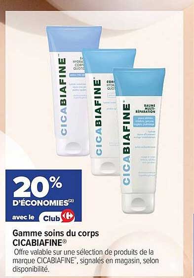 20% D'ÉCONOMIES(2) avec le Club Carrefour