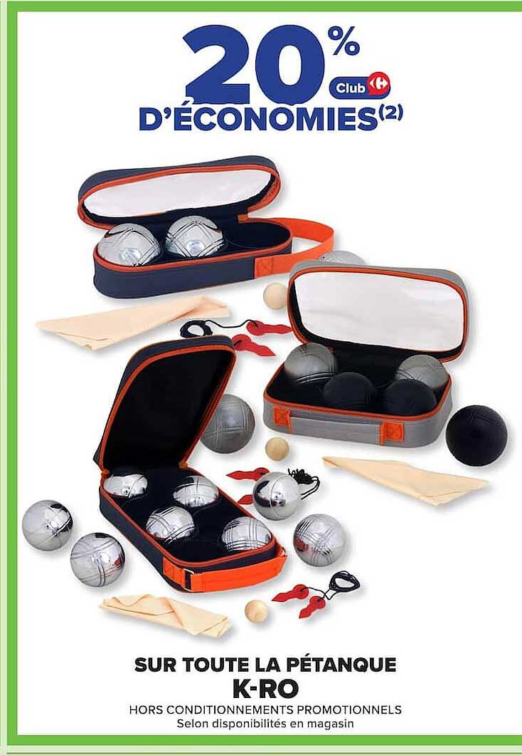 20% d'ÉCONOMIES(2) Club Carrefour