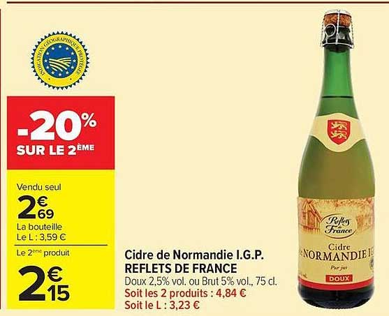 -20% SUR LE 2 ÈME