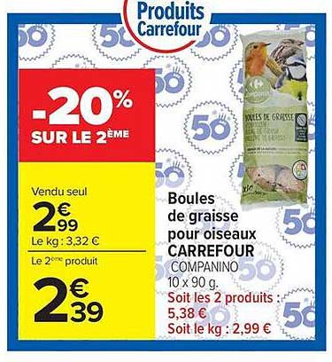 -20% SUR LE 2ÈME