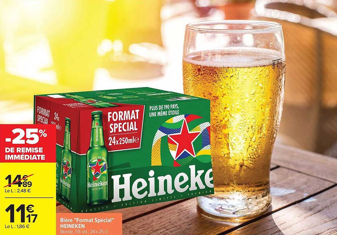 -25% DE REMISE IMMÉDIATE