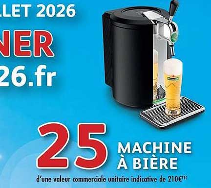 25 MACHINE À BIÈRE