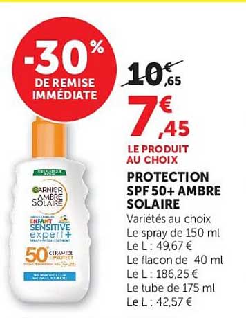-30% DE REMISE IMMÉDIATE