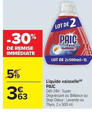 -30% DE REMISE IMMÉDIATE