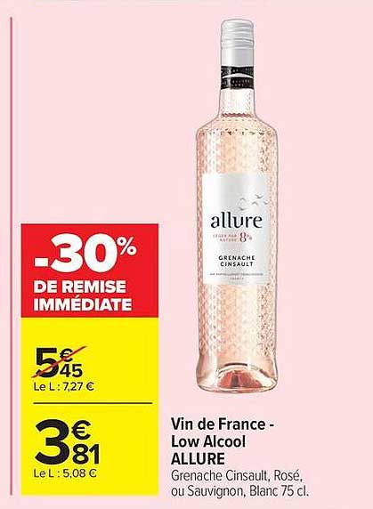 -30% DE REMISE IMMÉDIATE