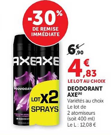 -30% DE REMISE IMMÉDIATE