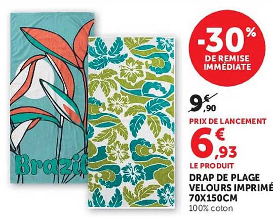 -30% DE REMISE IMMÉDIATE