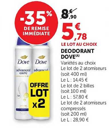 -35% DE REMISE IMMÉDIATE