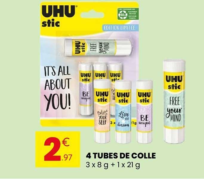4 TUBES DE COLLE