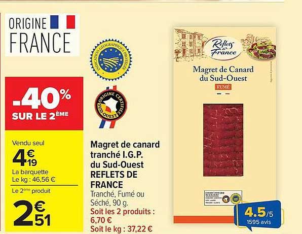 -40% SUR LE 2ÈME
