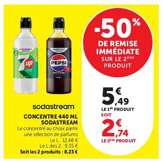 -50% DE REMISE IMMÉDIATE SUR LE 2ÈME PRODUIT