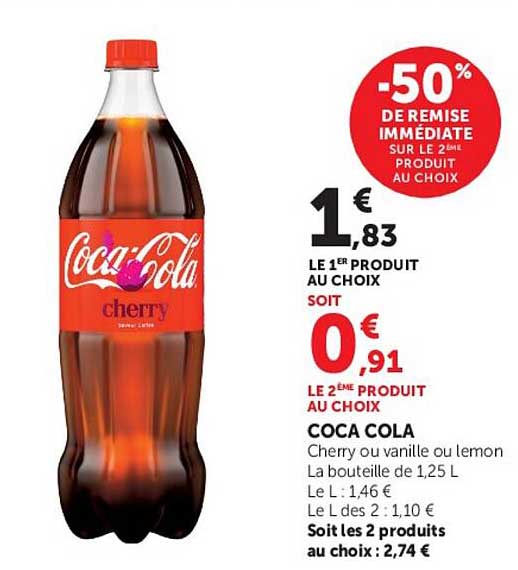 -50% DE REMISE IMMEDIATE SUR LE 2EME PRODUIT AU CHOIX