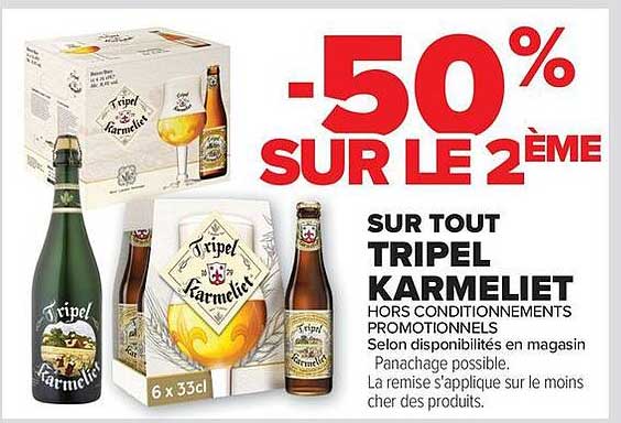 -50% SUR LE 2ÈME