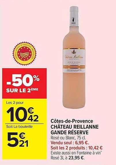 -50% SUR LE 2ÈME