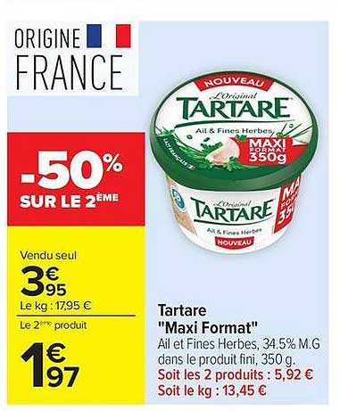 -50% SUR LE 2ème