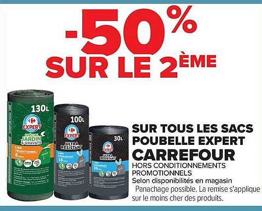 -50% SUR LE 2ÈME