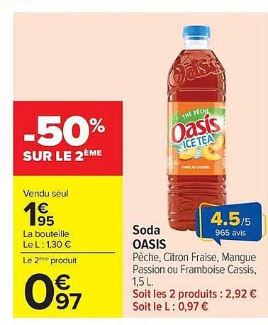-50% SUR LE 2ÈME