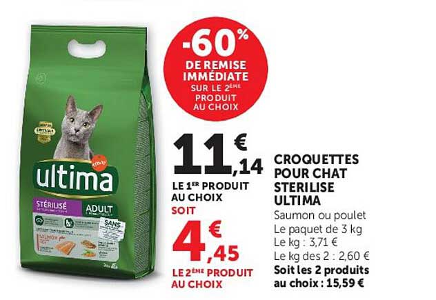-60% DE REMISE IMMÉDIATE SUR LE 2ÈME PRODUIT AU CHOIX