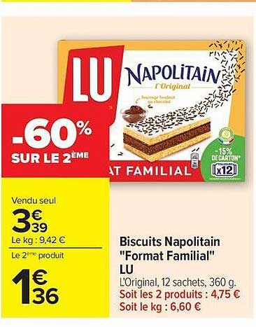 -60% SUR LE 2ème