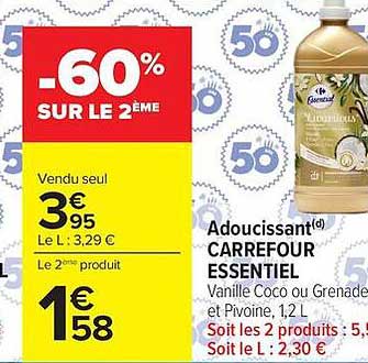 -60% SUR LE 2ÈME